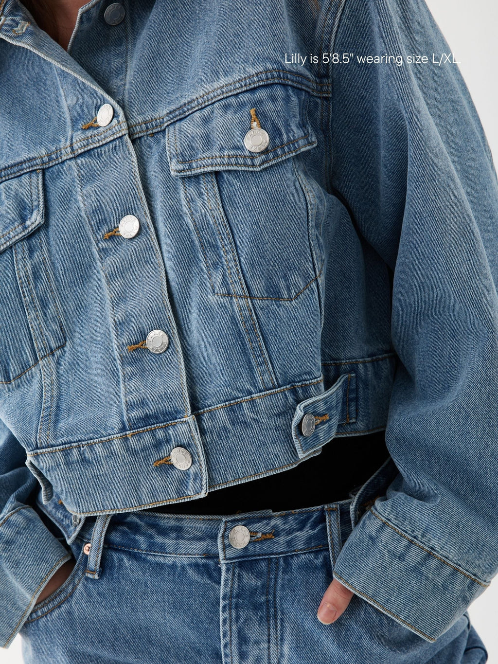 Adjustable Denim Jacket