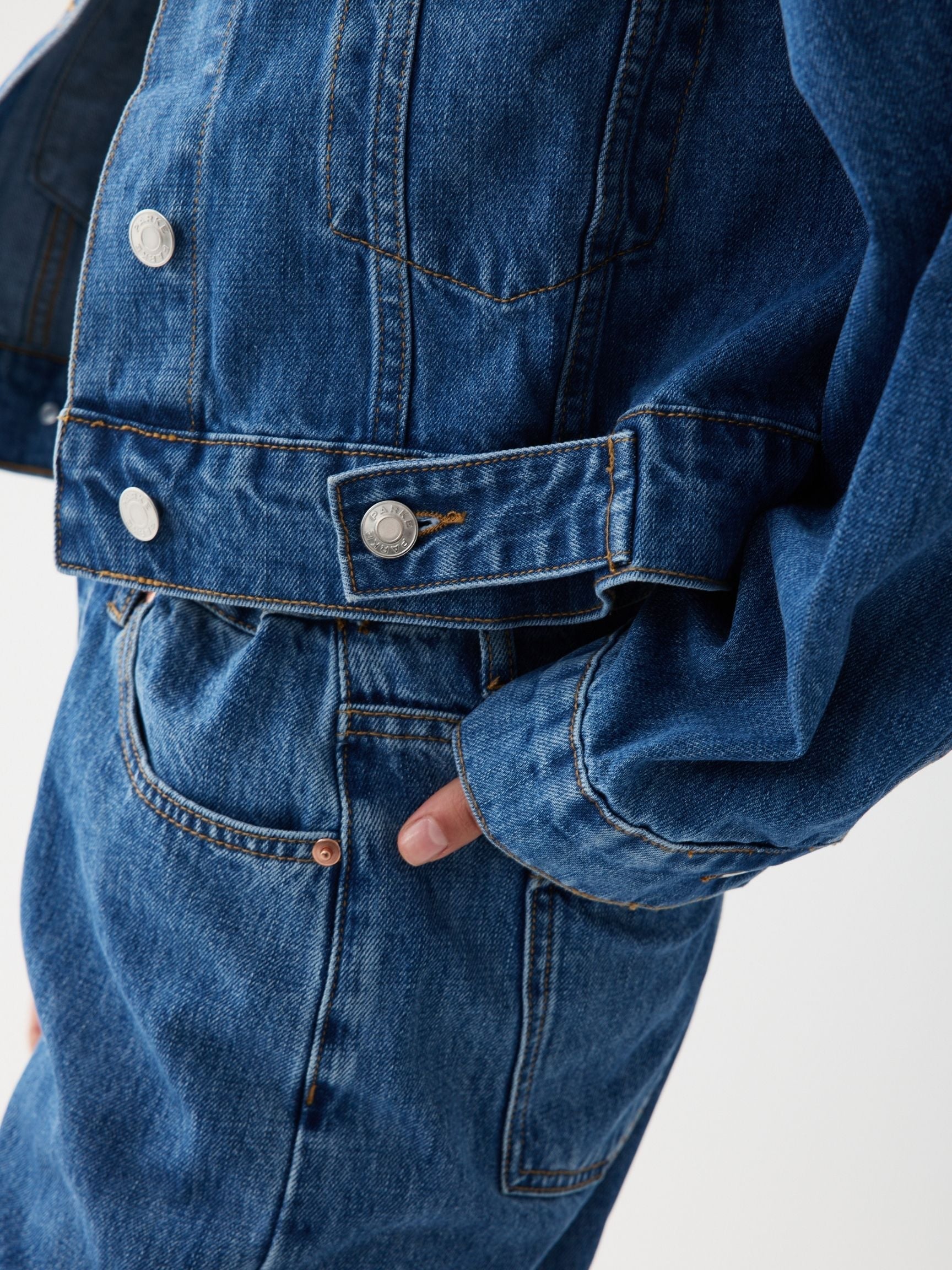 Adjustable Denim Jacket