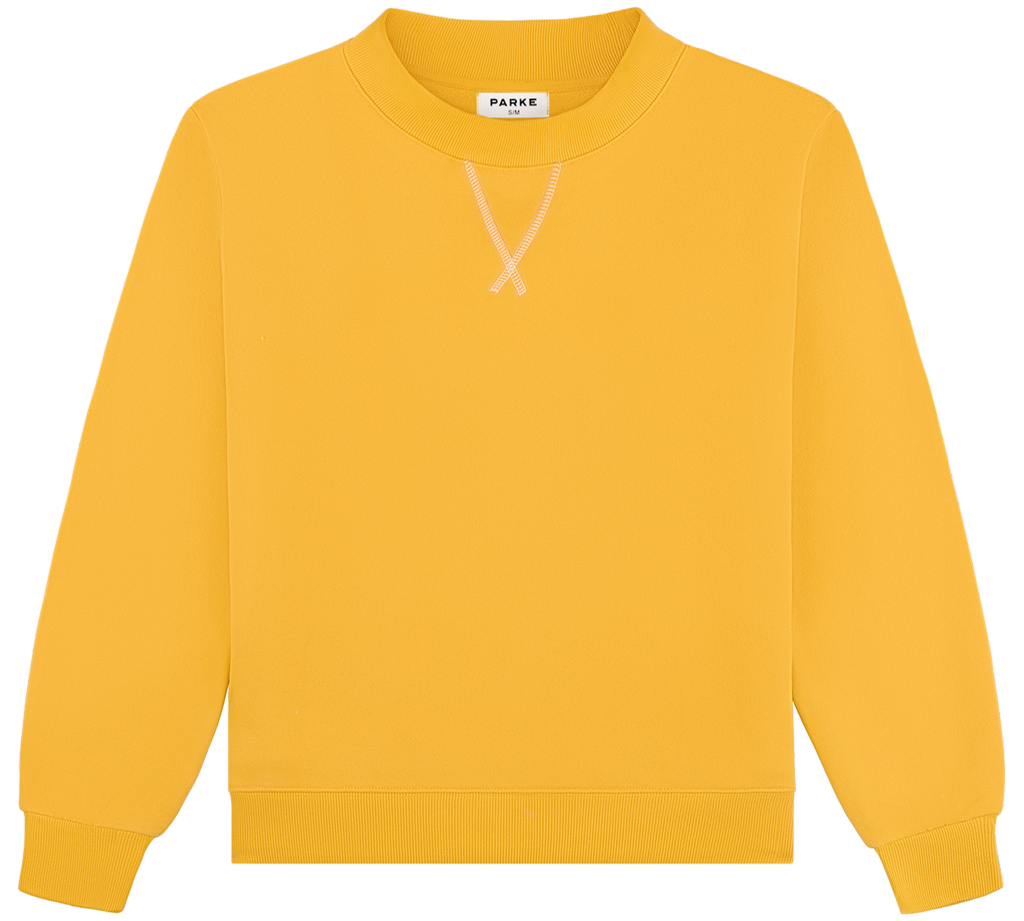 charcoal classic mockneck flat lay -apricot