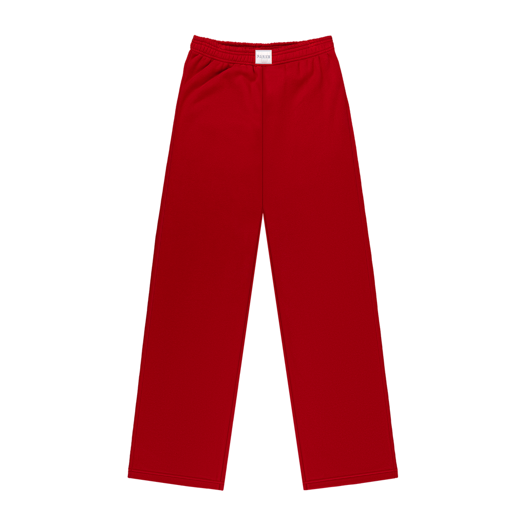 Boxer Sweatpants -crimson