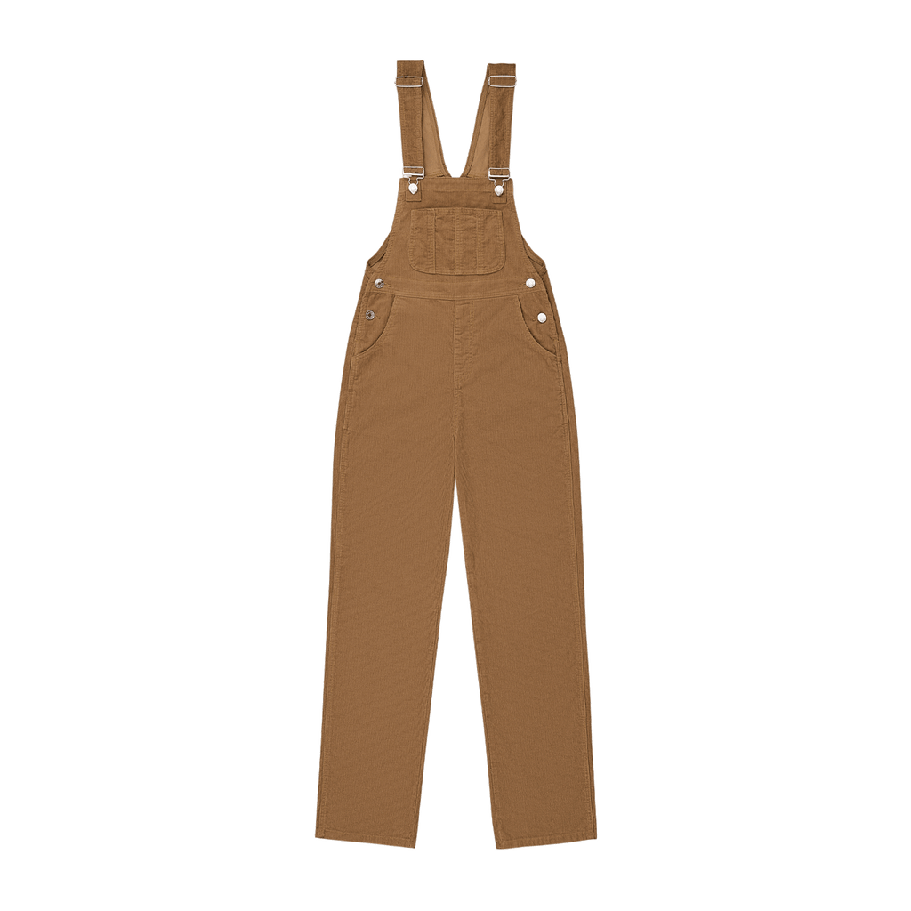 Corduroy Overalls -caramel