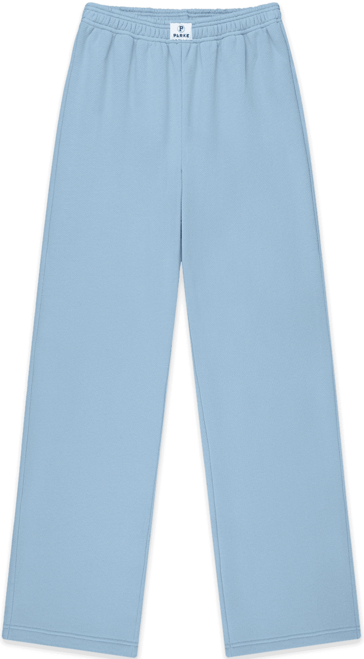 boxer sweatpants -sky