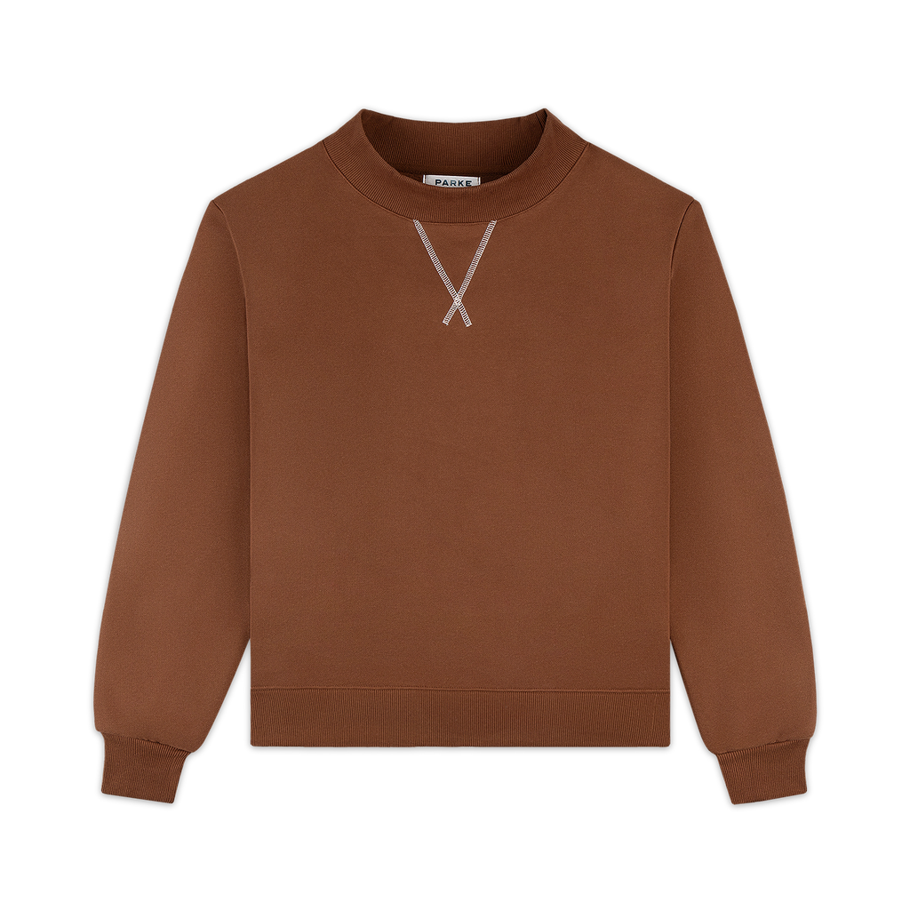 Classic Mockneck -mocha